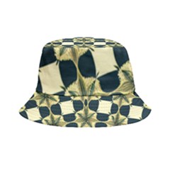 Royal Fractal Pattern Inside Out Bucket Hat by violetheavensky