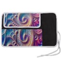 Abstract Fractal Art Swirl Pattern Pen Storage Case (L) View2