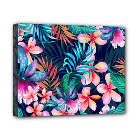 Hawaiian Flowers Hawaii Canvas 10  X 8  (stretched) by Cemarart