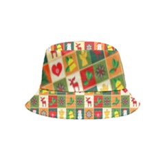 Template Christmas Pattern Inside Out Bucket Hat (kids) by Proyonanggan