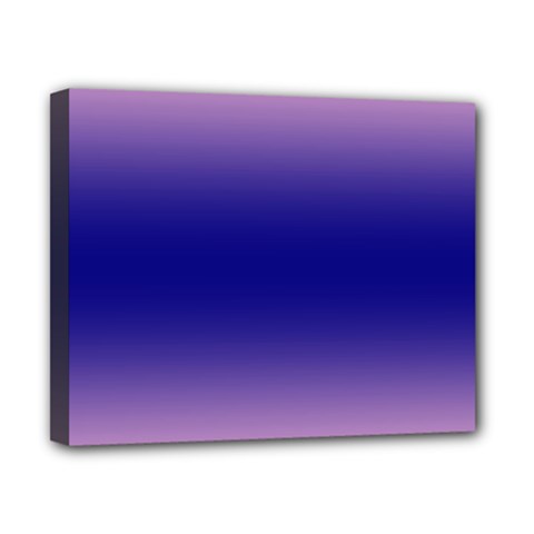 Cotton Candy Pink To Navy Blue Bilinear Gradient Canvas 10  X 8  (stretched) by GradientsOmbre