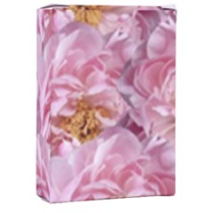 Peonies Nature Bloom Blossom Pink Playing Cards Single Design (rectangle) With Custom Box by Tsamara