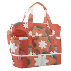 Background Abstract Sports Shoulder Bag With Shoes Compartment by Sabxi