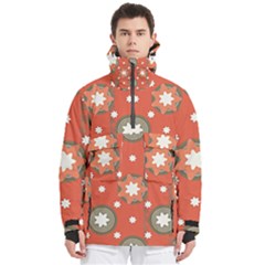 Background Abstract Men s Pullover Zip Ski And Snowboard Waterproof Breathable Jacket by Sabxi