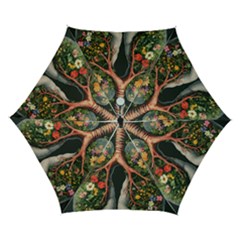 Lungs Health Automatic Folding Umbrella With Case (small) by Sabxi