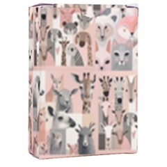 Mix Animals Playing Cards Single Design (rectangle) With Custom Box by DinkovaArt