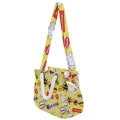Cartoon Comics Pattern Rope Handles Shoulder Strap Bag by Posterlux