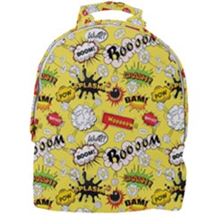 Cartoon Comics Pattern Mini Full Print Backpack by Posterlux