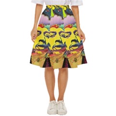 Psychedelic Rock Jimi Hendri Classic Short Skirt by Tsamara