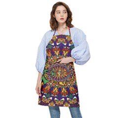 Grateful Dead Psychedelic Bears Pocket Apron by Tsamara