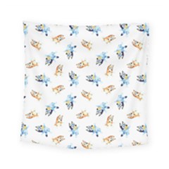Bluey Pattern Square Tapestry (small) by avitendut