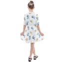 Bluey pattern Kids  All Frills Chiffon Dress View2