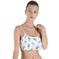 Bluey Pattern Layered Top Bikini Top  by avitendut