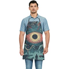 Monsters Nightmare Kitchen Apron by Tsamara