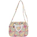 Abstract Pattern Design Scrapbooking Rope Handles Shoulder Strap Bag View3
