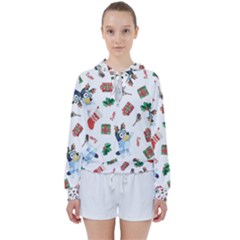 Bluey, Bluey Merch, Bluey Pattern, Bluey Bluey, Bingo, Bluey Design, Bluey Dog Women s Tie Up Sweat by avitendut