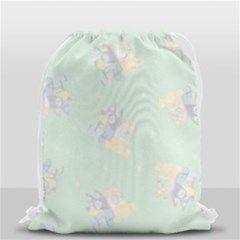 Bluey, Bluey Merch, Bluey Pattern, Bluey Bluey, Bingo, Bluey Design, Bluey Dog Drawstring Bag (small) by avitendut