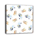 Bluey, Bluey merch, Bluey pattern, Bluey Bluey, bingo, Bluey design, bluey dog Mini Canvas 6  x 6  (Stretched) View1