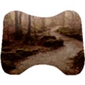 Path Trees Forest Fantasy Head Support Cushion View1