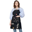 Pattern Design Seamless Fishbone Pocket Apron View1