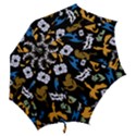 Pattern Design Seamless Texture Hook Handle Umbrellas (Medium) View2