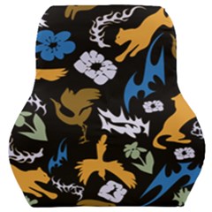 Pattern Design Seamless Texture Car Seat Back Cushion  by Tsamara