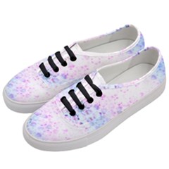 Digital Art Artwork Abstract Pink Purple Women s Classic Low Top Sneakers by Dutashop