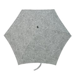 Light Grey Snake Mini Folding Umbrellas by DinkovaArt