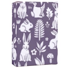 Easter Bunny Pattern Playing Cards Single Design (rectangle) With Custom Box by Valentinaart