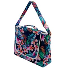 Hawaiian Flowers Hawaii Box Up Messenger Bag by Cemarart