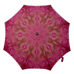 Tondo Symmetry Hook Handle Umbrellas (medium) by kaleidomarblingart