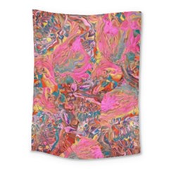 Collage  Medium Tapestry by kaleidomarblingart