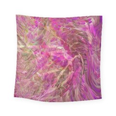 Pink Blend Square Tapestry (small) by kaleidomarblingart