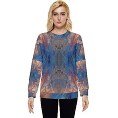 Pour Repeats Hidden Pocket Sweatshirt by kaleidomarblingart