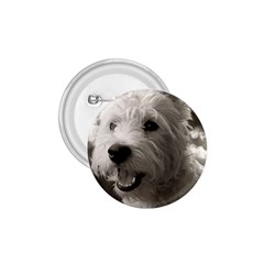 Westie Puppy Small Button (round) by Koalasandkangasplus