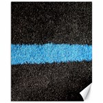 Black Blue Lawn Canvas 11  x 14  9 (Unframed) 10.95 x13.48  Canvas - 1