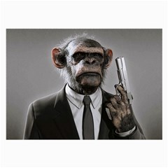 Monkey Business Glasses Cloth (large, Two Sided) by cutepetshop