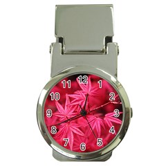 Red Autumn Money Clip With Watch by ADIStyle