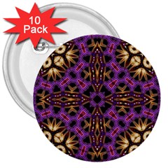 Smoke Art  (11) 3  Button (10 Pack) by smokeart