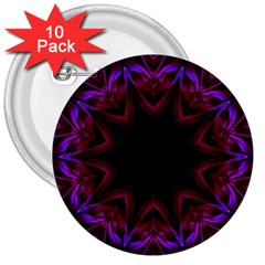 Smoke Art  (15) 3  Button (10 Pack) by smokeart