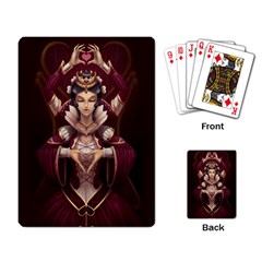 Queen Of Hearts Playing Cards Single Design by Contest1706914