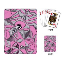 Foolish Movements Pink Effect Jpg Playing Cards Single Design by ImpressiveMoments