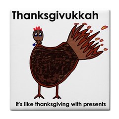 Turkey Ceramic Tile by Thanksgivukkah