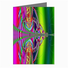 Modern Art Greeting Card (8 Pack) by Siebenhuehner