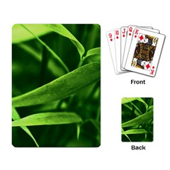 Bamboo Playing Cards Single Design by Siebenhuehner