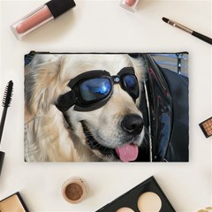 Cool Dog  Cosmetic Bag (large) by Siebenhuehner