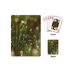 Waterdrops Playing Cards (mini) by Siebenhuehner
