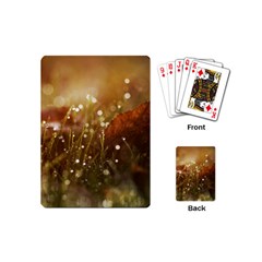 Waterdrops Playing Cards (mini) by Siebenhuehner