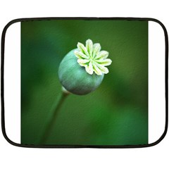 Poppy Capsules Mini Fleece Blanket (two Sided) by Siebenhuehner