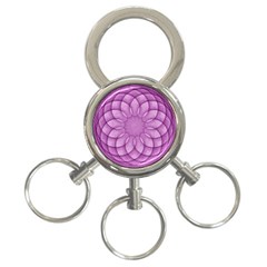 Spirograph 3-ring Key Chain by Siebenhuehner